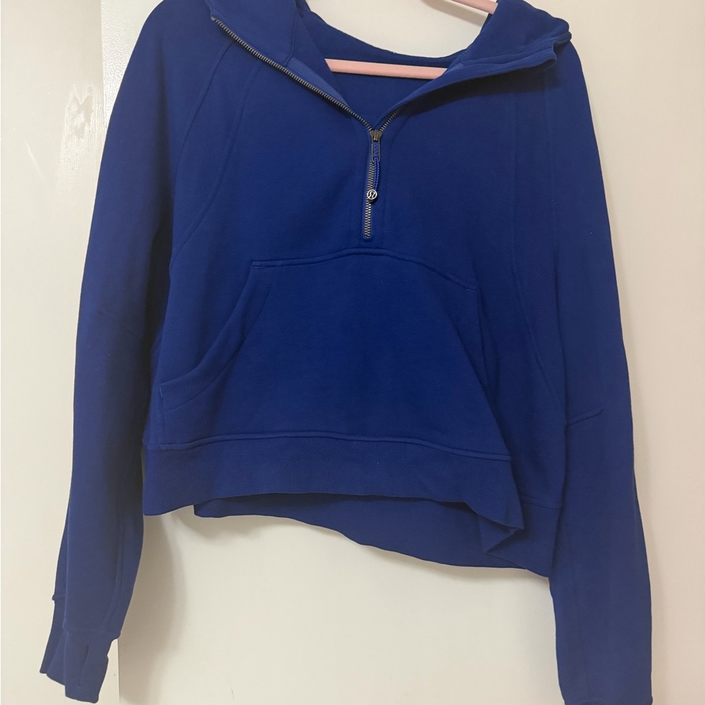 Lululemon half zip Scuba